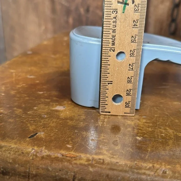 Gucci Authentic Women's Sky Blue Rubber Slides - Size 37 - Picture 11 of 12